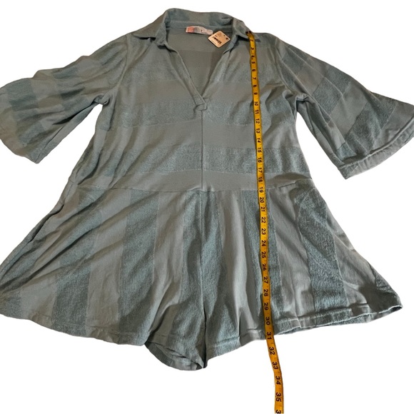 Free People Beach Charlton Romper Medium NEW Terry Beachy Pockets Swim Cover Up - Picture 7 of 13